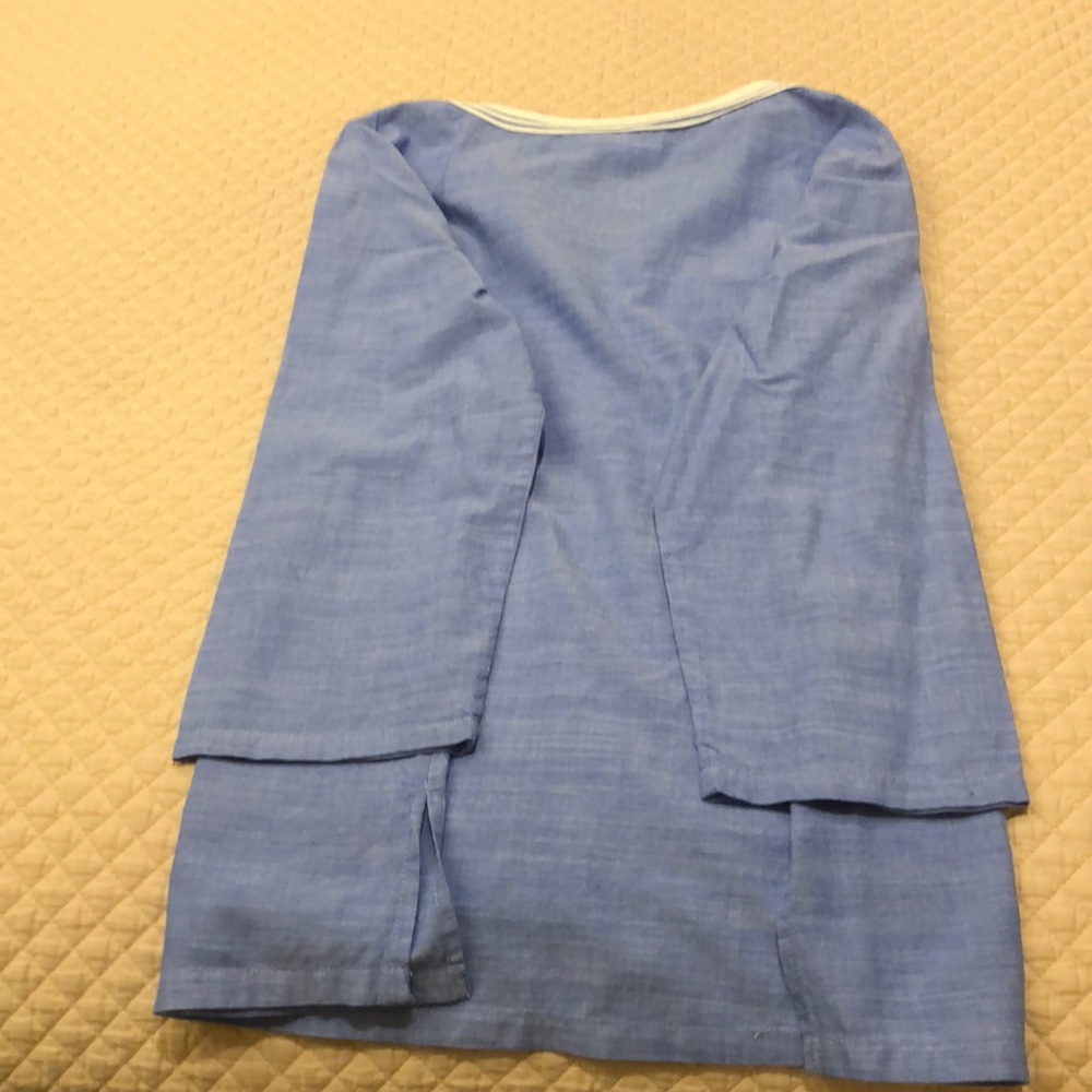 Talbots MP Blue Top - Picture 4 of 4